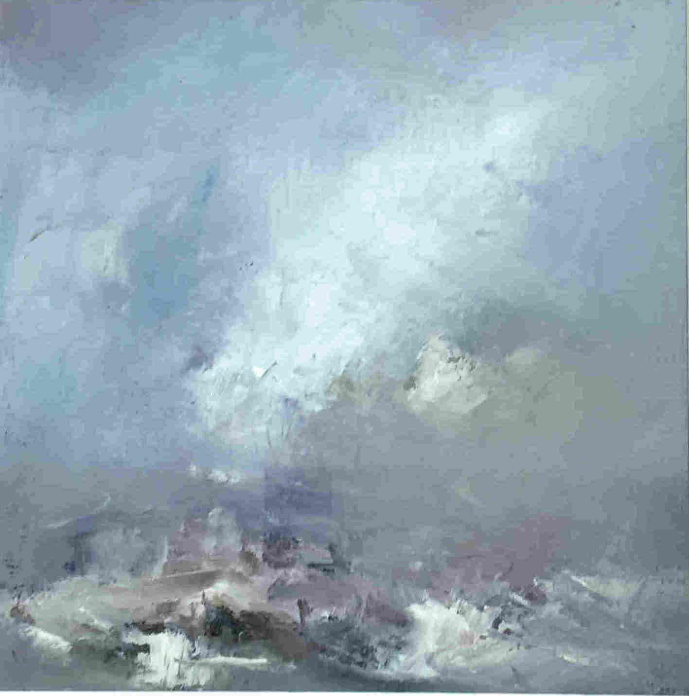 'Morning Storm off Barra' by artist Ian Rawnsley