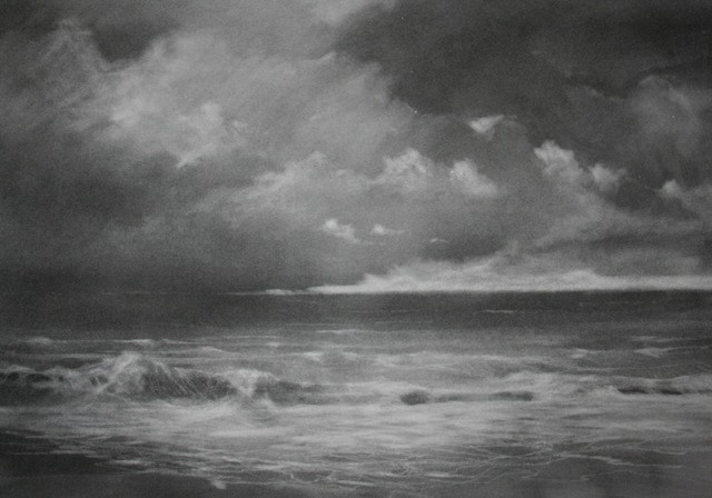'Beach' by artist Alan S Watson