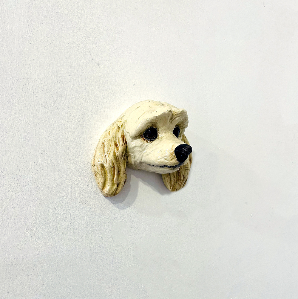 'Miniature Poodle "Hugo"' by artist Alex Johannsen