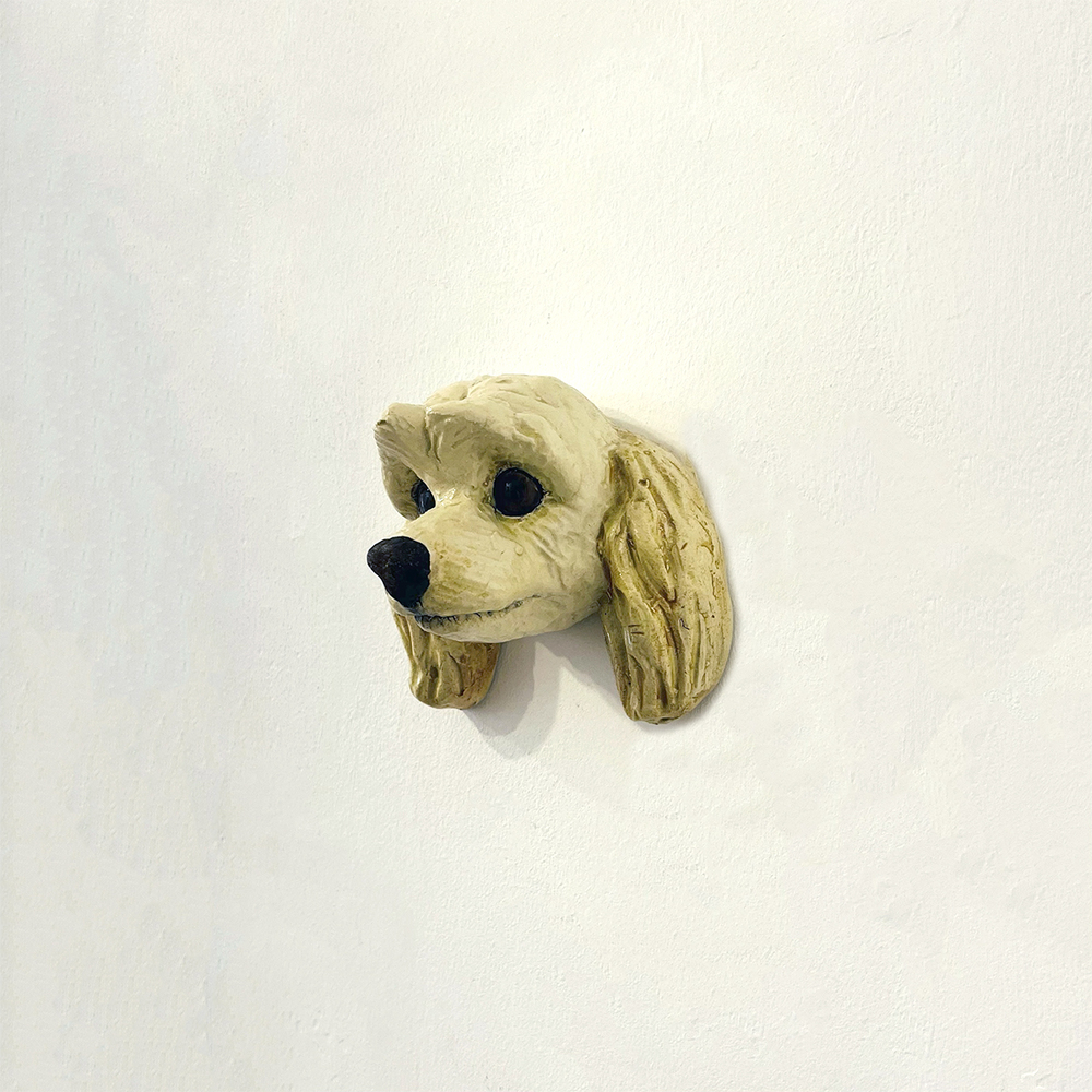 'Miniature Poodle "Hugo"' by artist Alex Johannsen