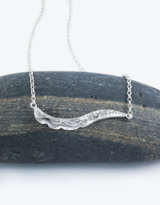 'Wavelet Necklace' by artist Zoe Davidson