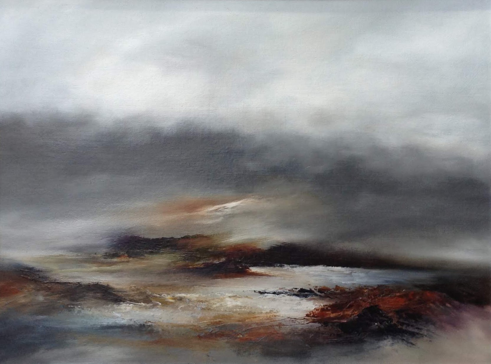 'Hill Loch, Argyll' by artist Alison Lyon