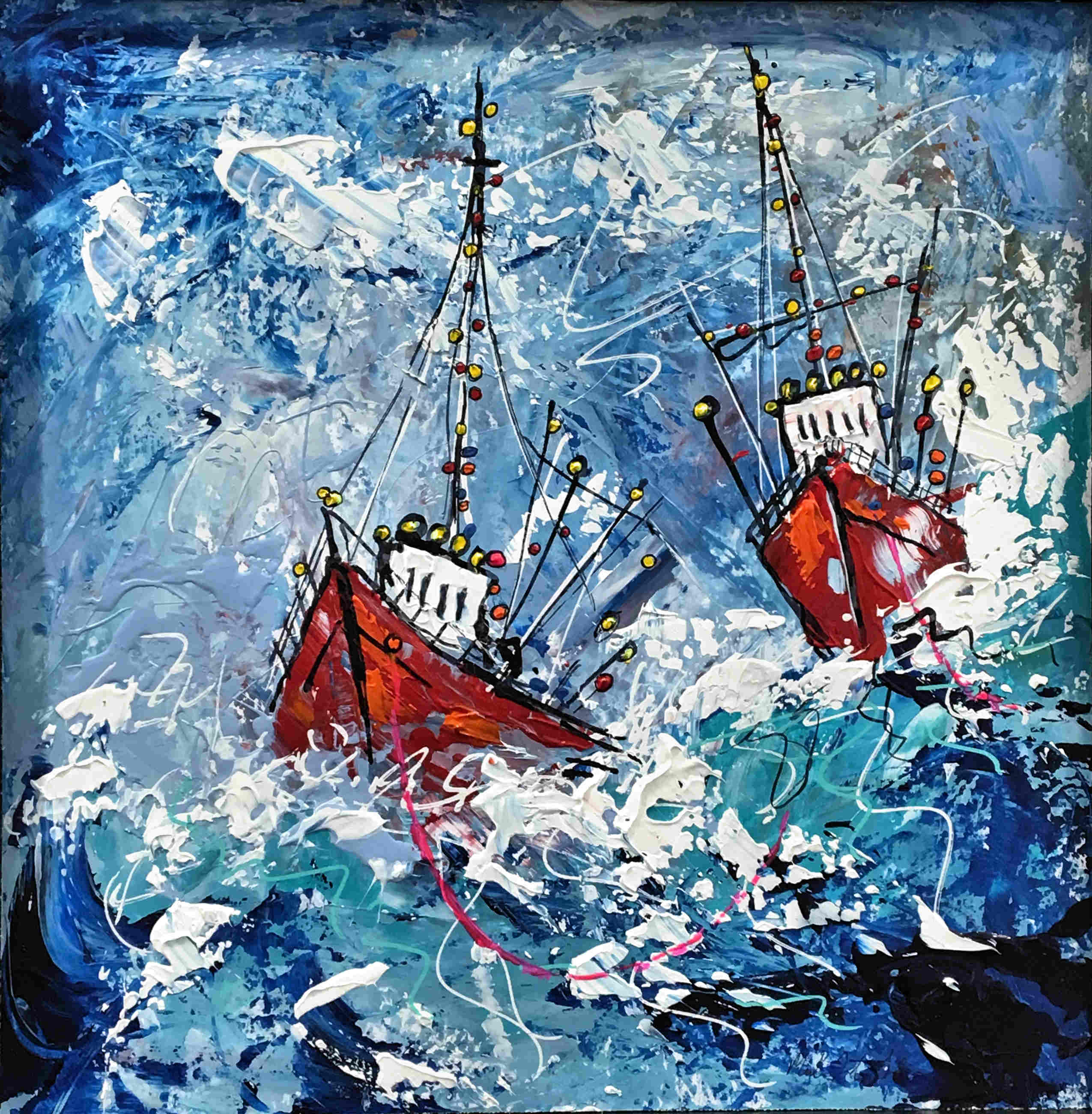 'Return with the Tide' by artist Martin John Fowler