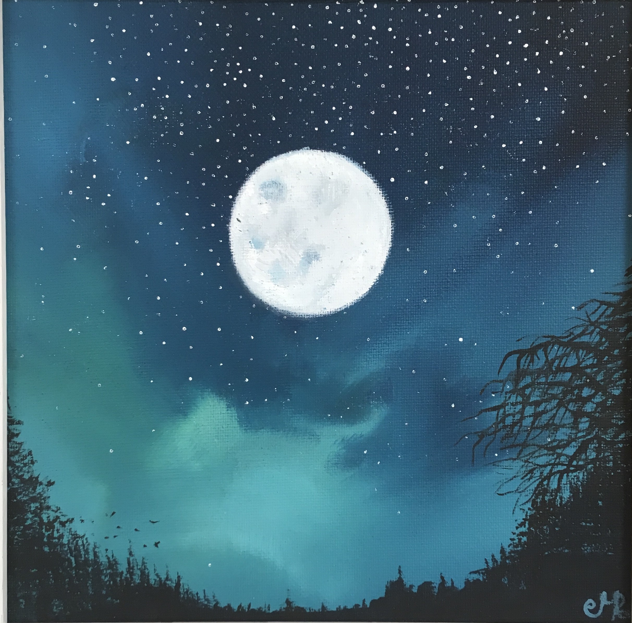 'Moonlight' by artist Maureen Rocksmoore