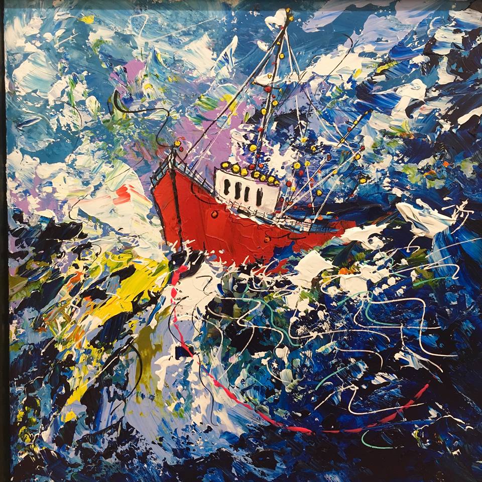 'Out to Sea' by artist Martin John Fowler