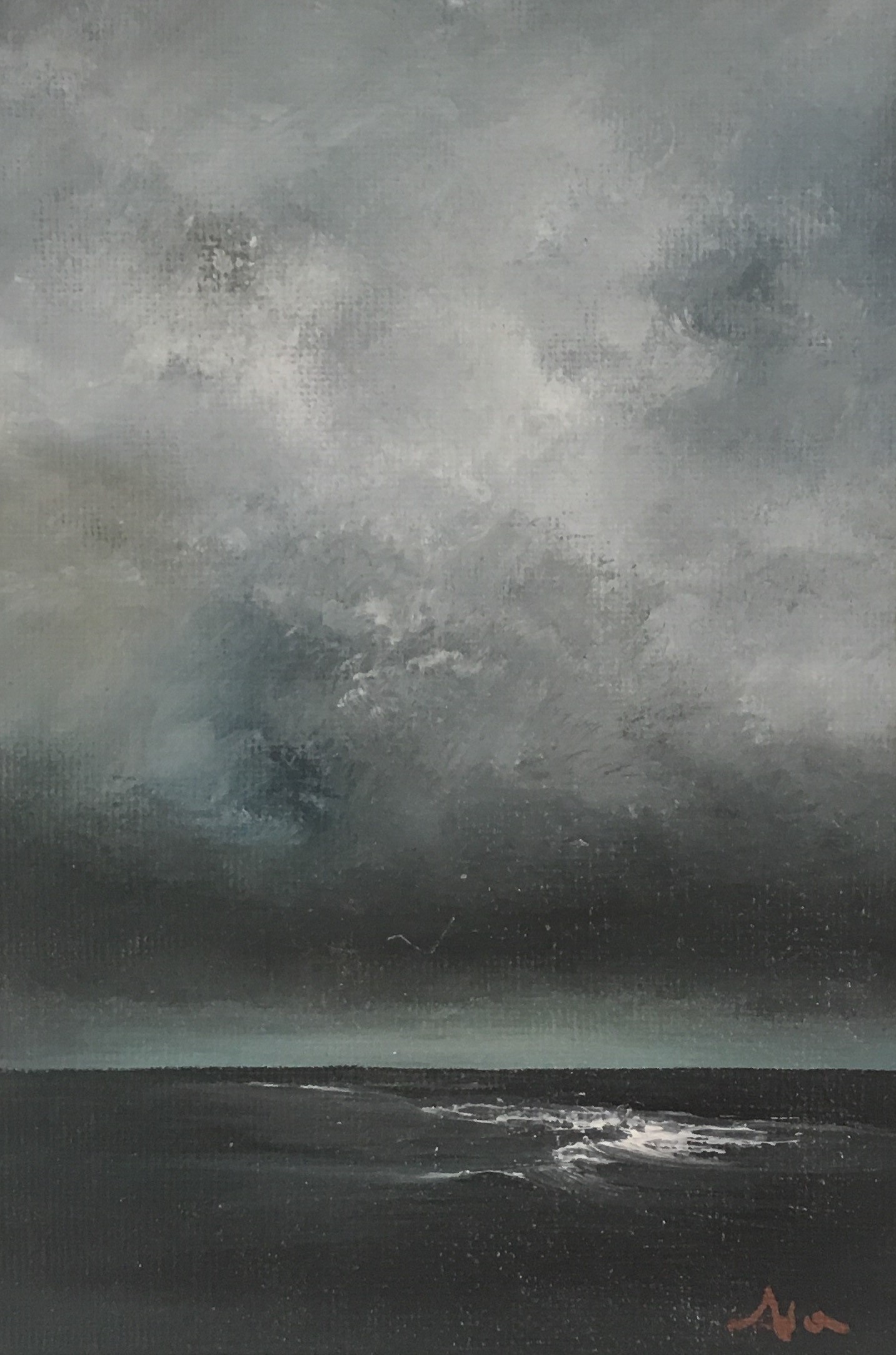'Evening, Firth of Clyde' by artist Alison Lyon