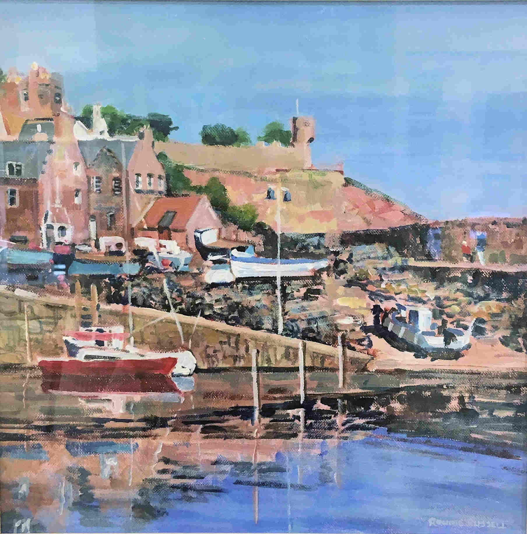 'Still Waters, Crail' by artist Ronnie Russell
