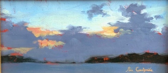'Sunset Over the Clyde II' by artist Lee Craigmile
