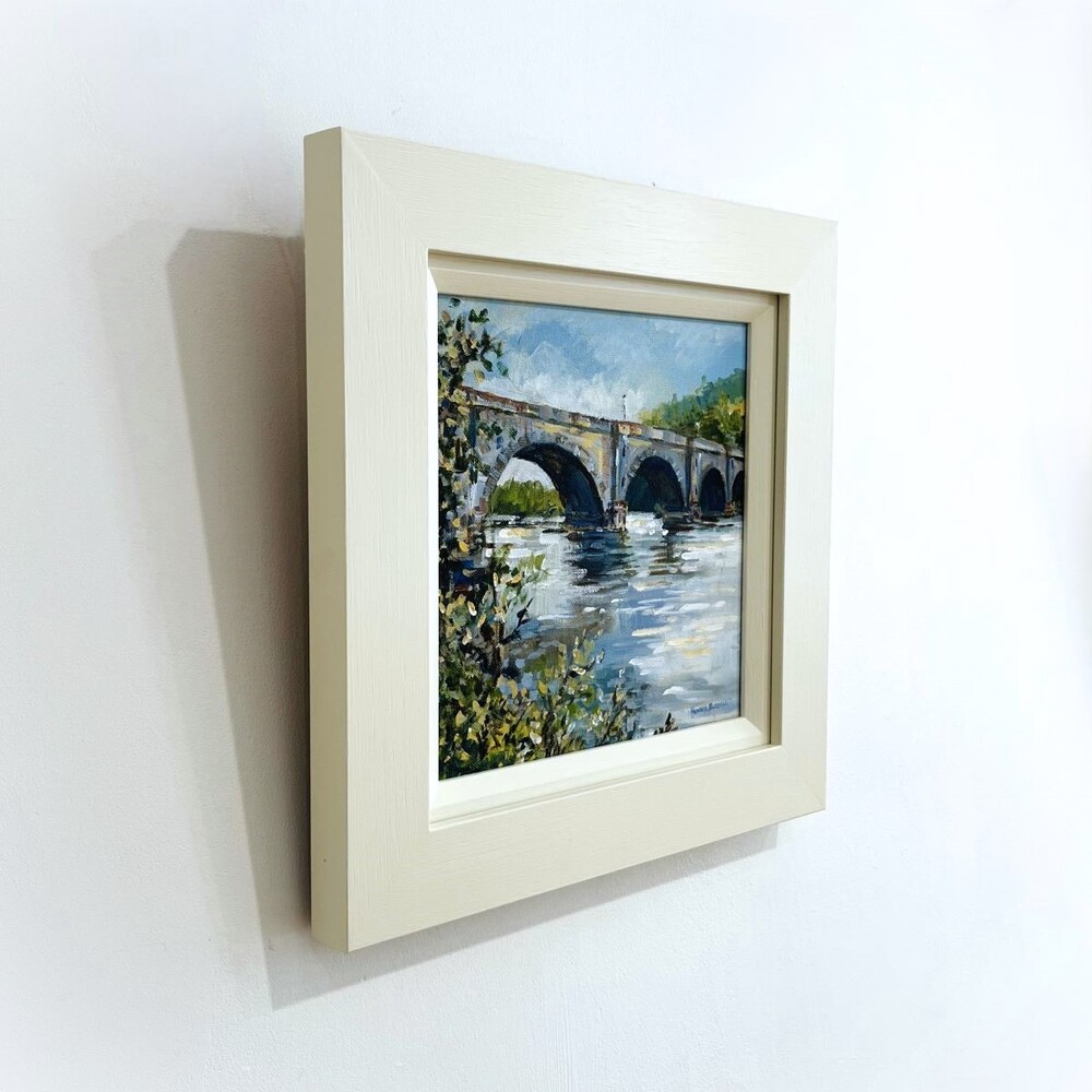 'The Thomas Telford Bridge in Dunkeld' by artist Ronnie Russell
