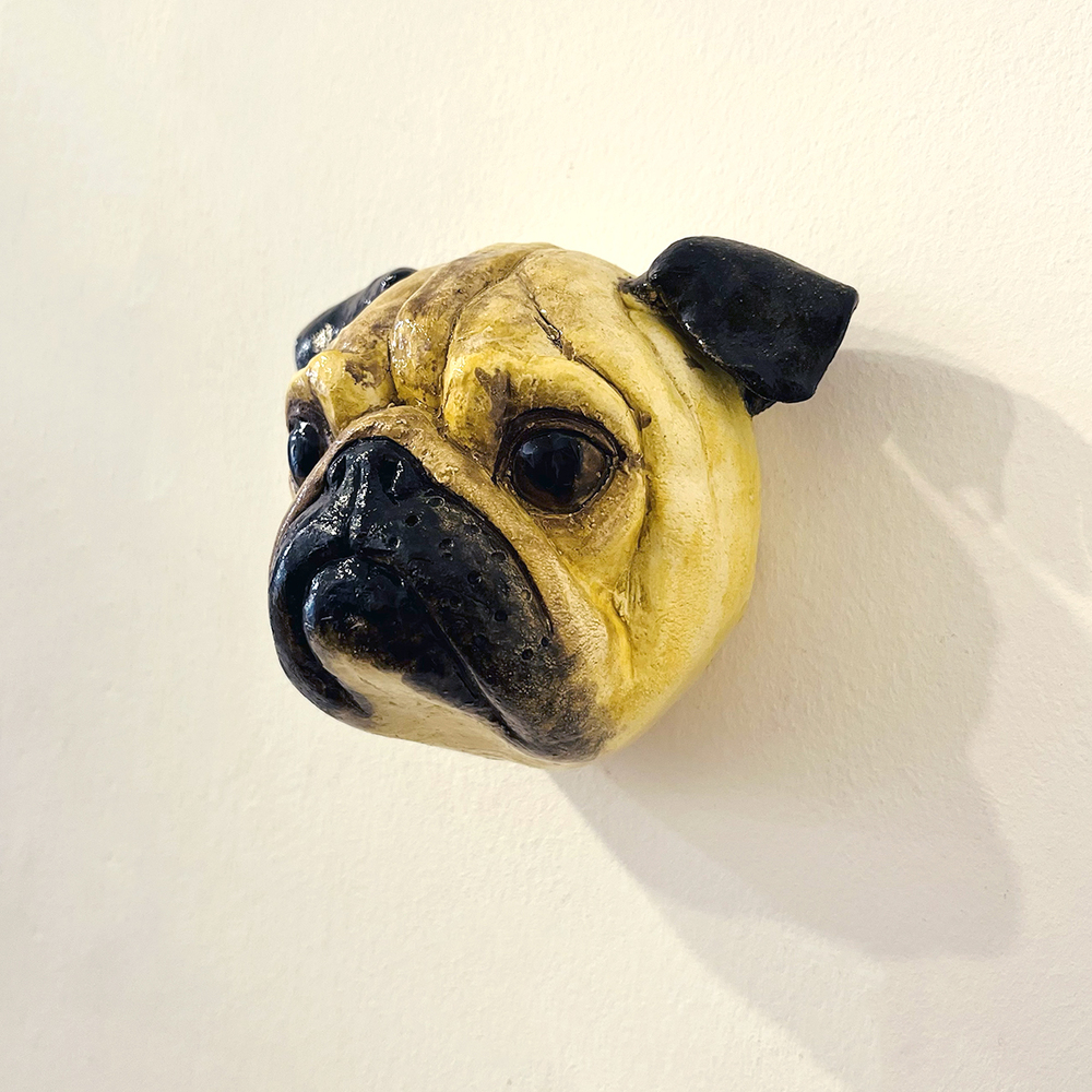 'Blonde Pug ' by artist Alex Johannsen