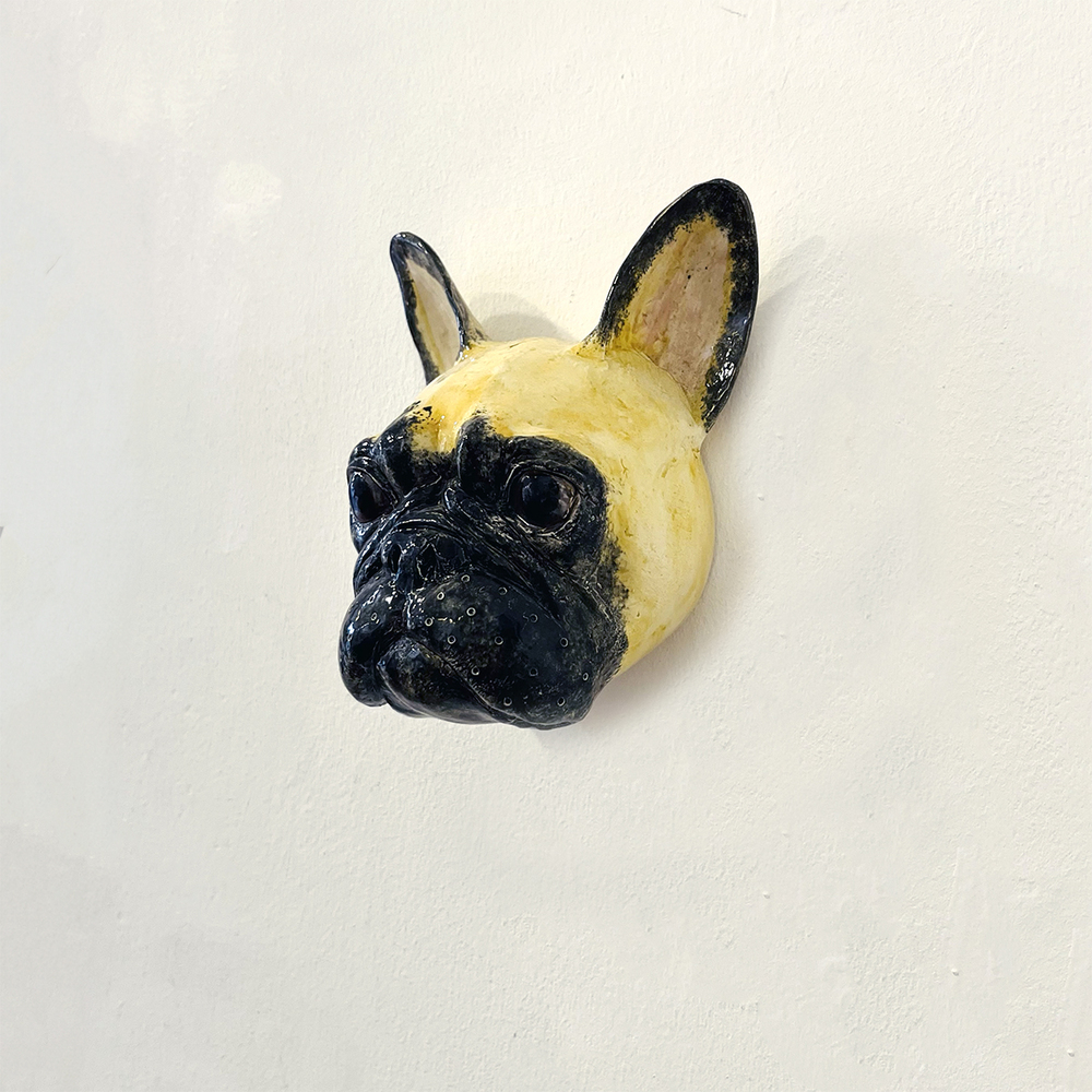'Blonde French Bulldog' by artist Alex Johannsen