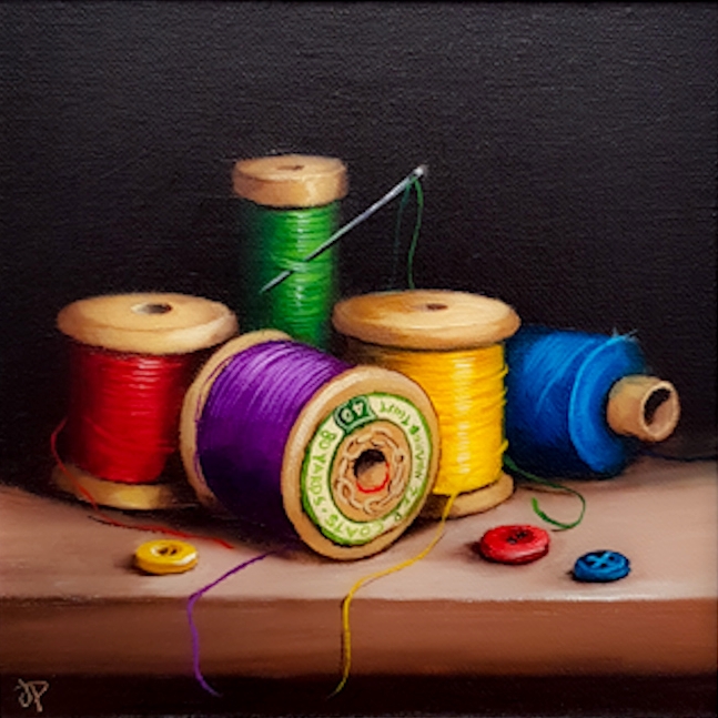 'Sewing Kit' by artist Jane Palmer