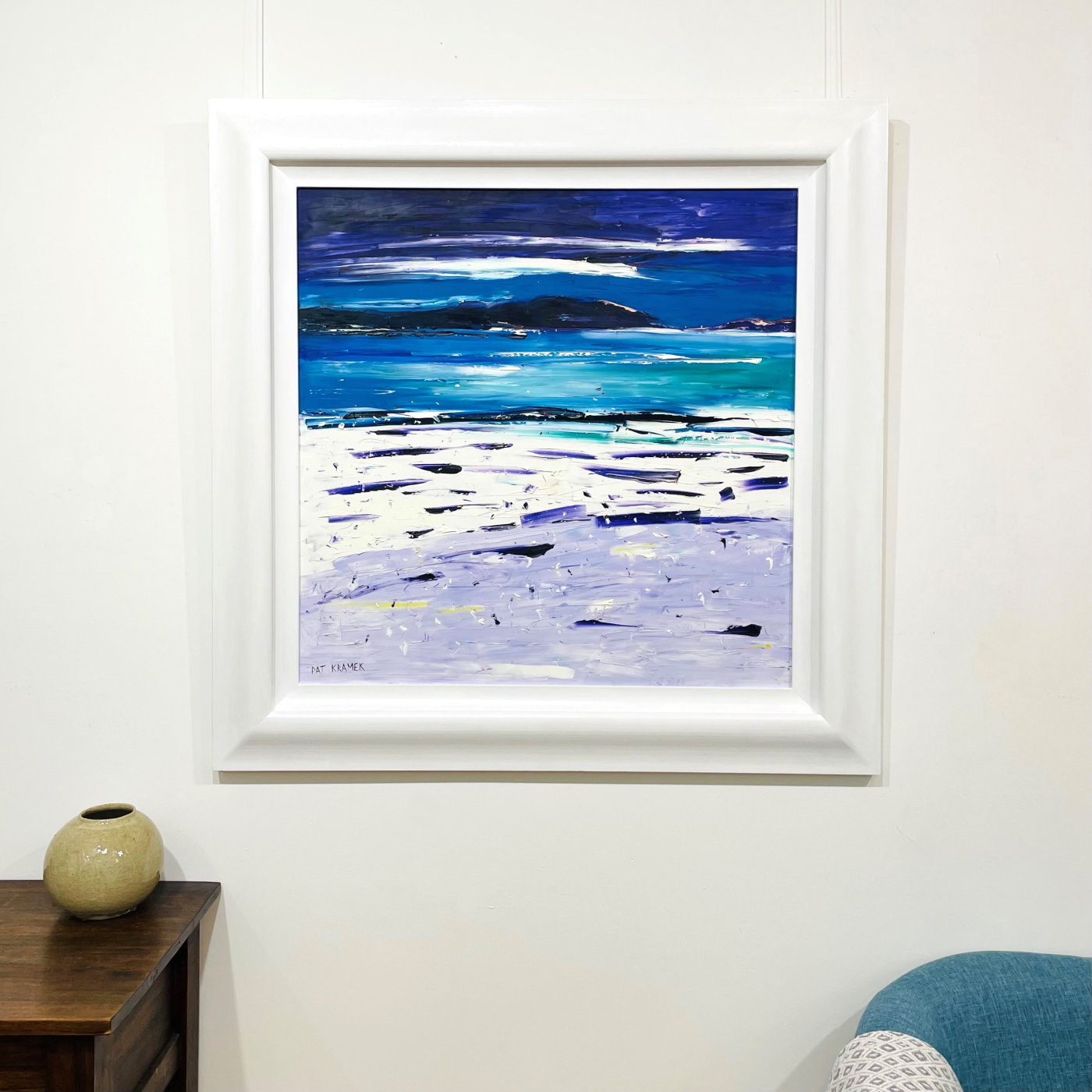 'White Sands, Hebrides' by artist Pat Kramek