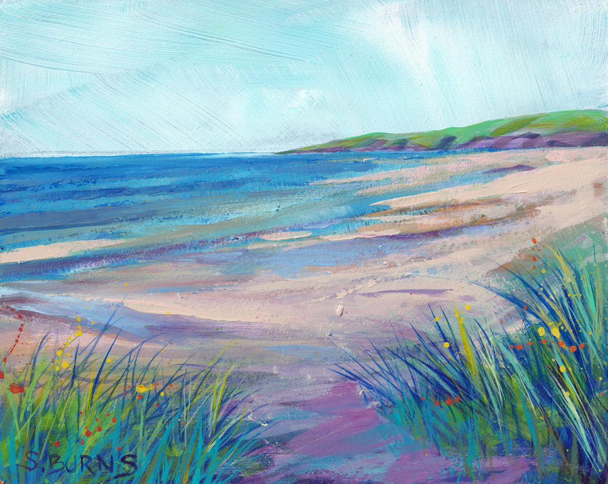 'Pathway to the Sea' by artist Sarah Burns