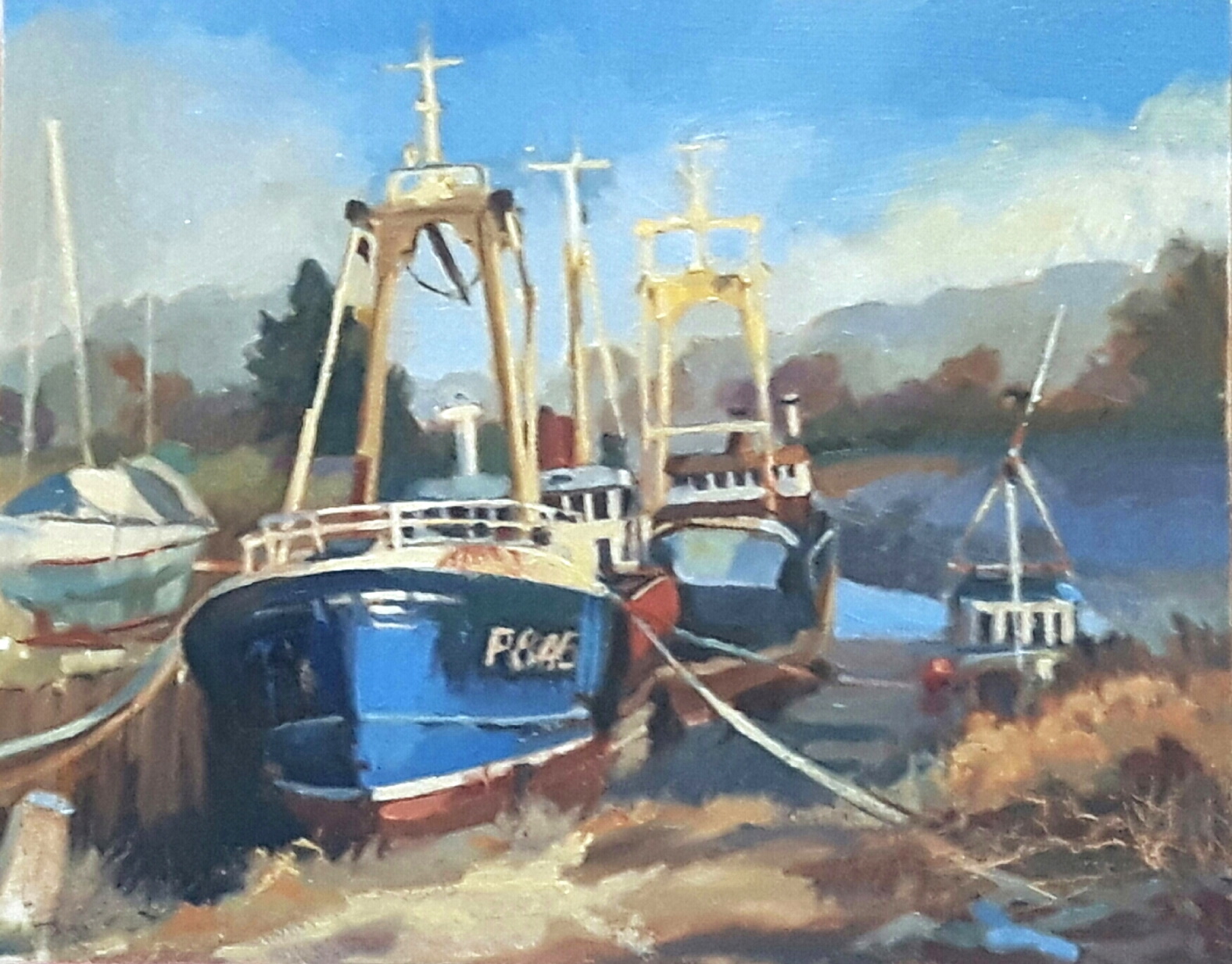'Waiting for the Tide' by artist Pamela Bumby