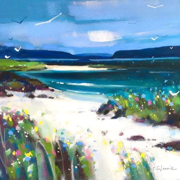 'Sandy Shore, Iona' by artist Pam Glennie
