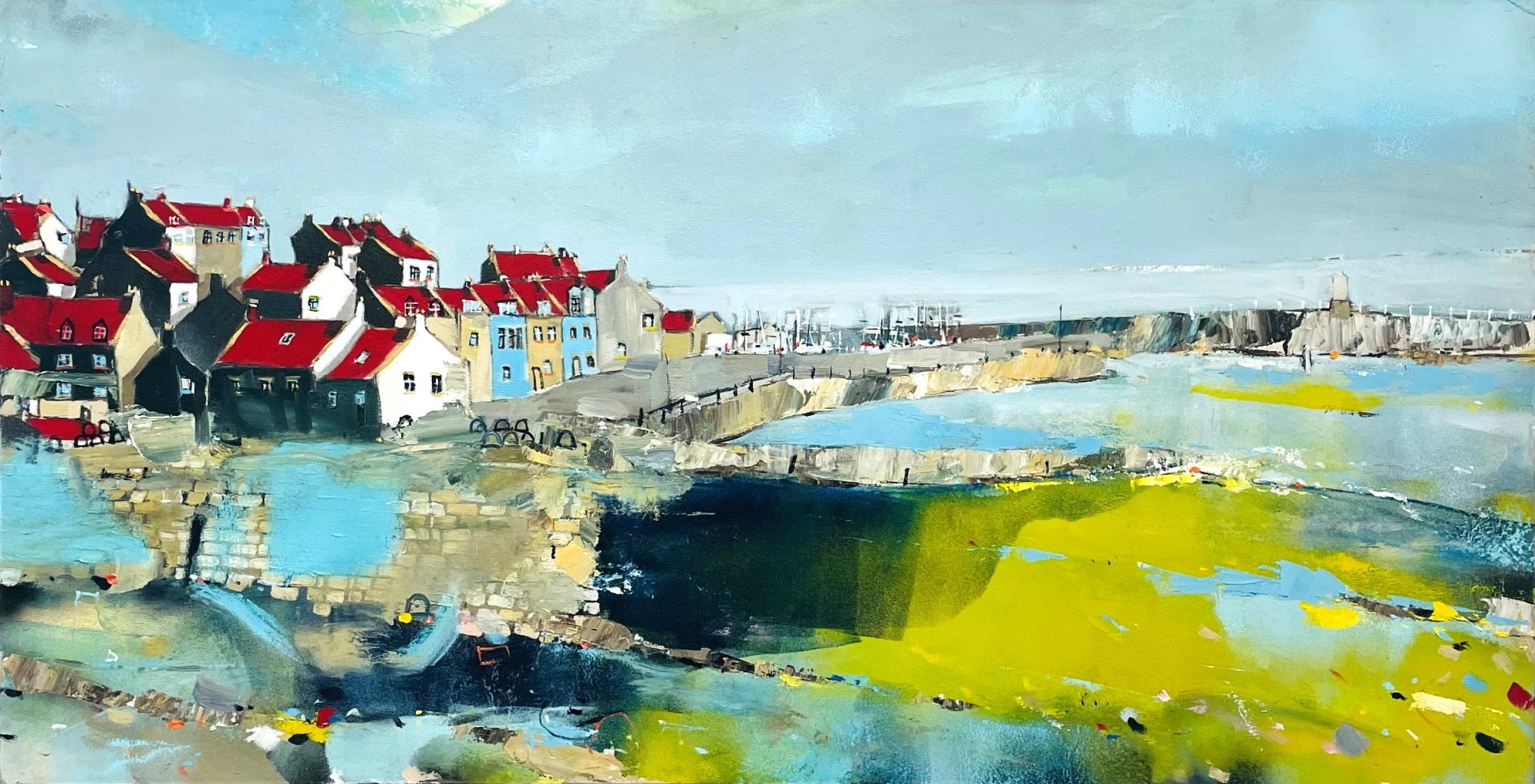 'Pittenweem Harbour' by artist Rob Shaw