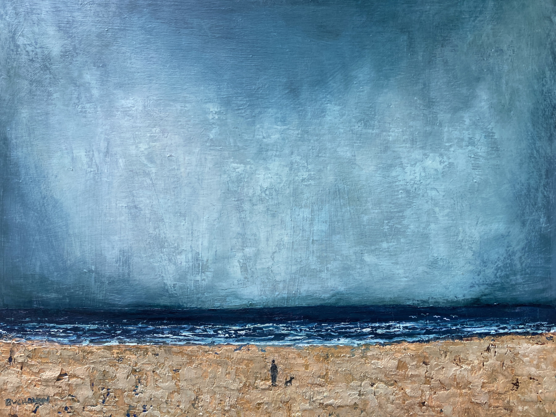 'Northern Winter Shore' by artist Stuart Buchanan
