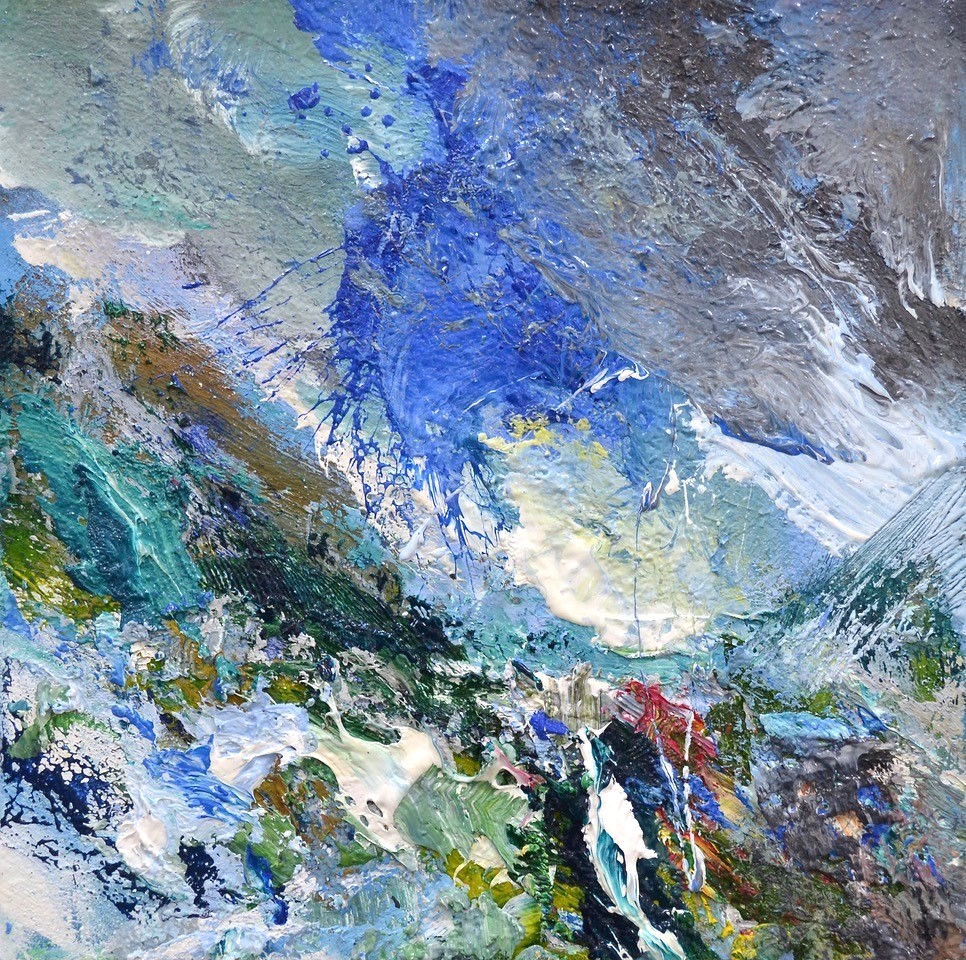 'Rain Cloud, Valley' by artist Matthew Bourne