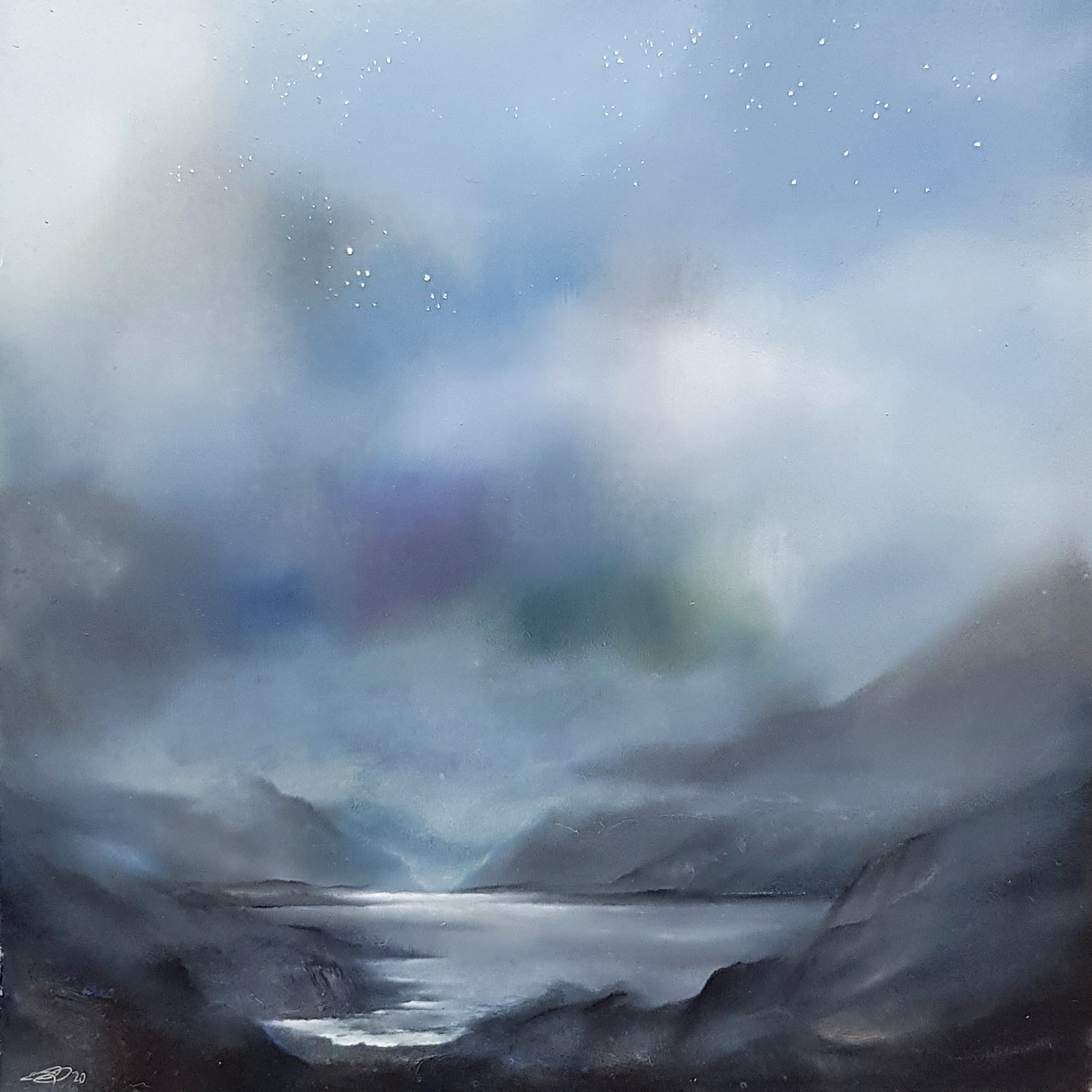 'Late Evening, Loch Bracadale, Isle of Skye' by artist Peter Dworok
