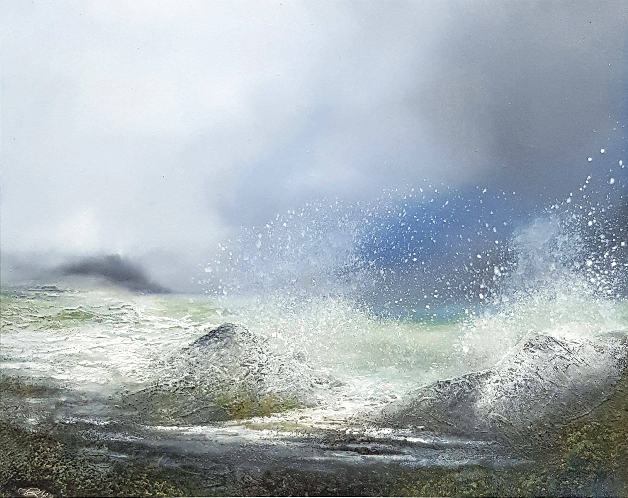 'Loch Bracadale Storm, Isle of Skye' by artist Peter Dworok