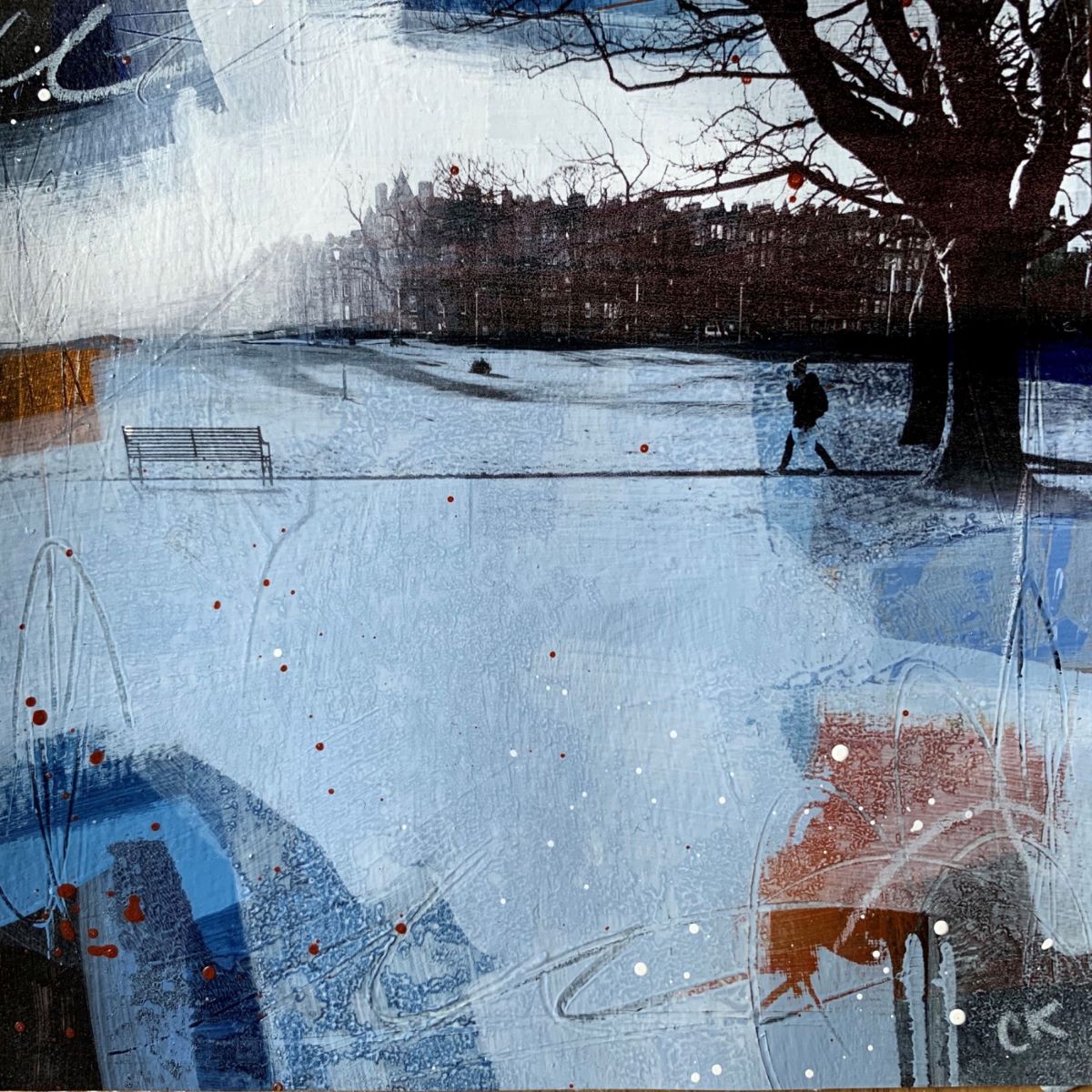 'Winter Walk I' by artist Claire Kennedy