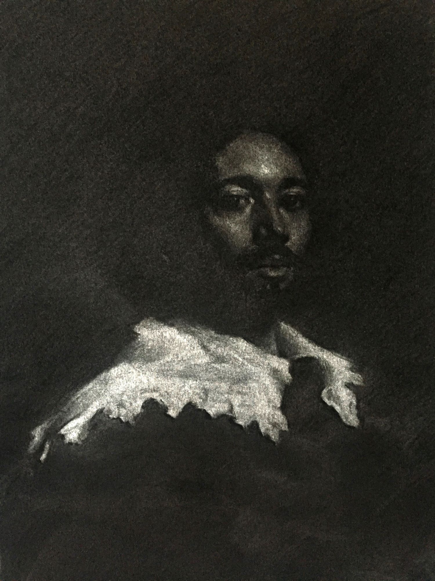 'Master Copy of Juan de Pareja by Velázquez' by artist Emmanuelle Capatos