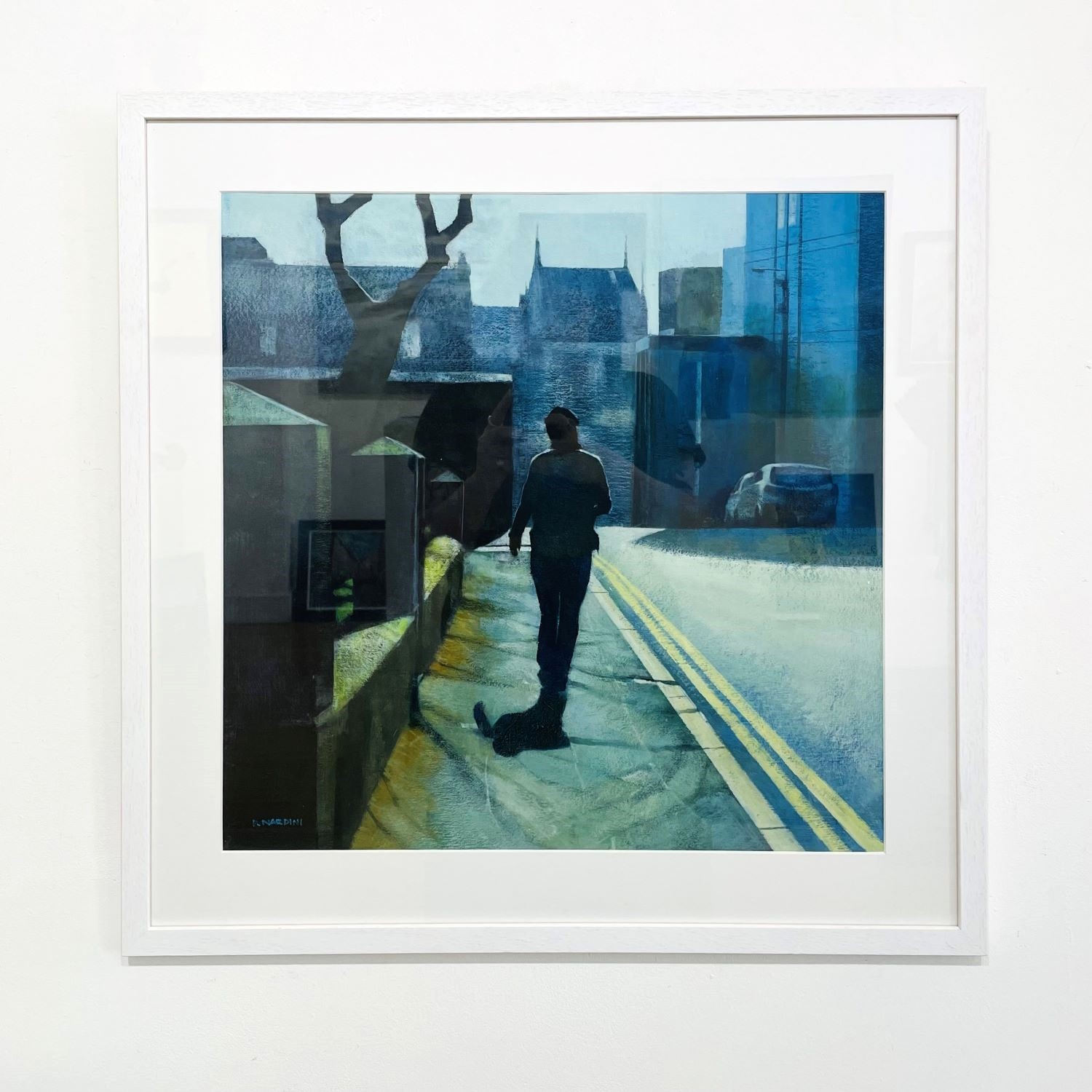 'Glasgow Morning Stroll' by artist Peter Nardini
