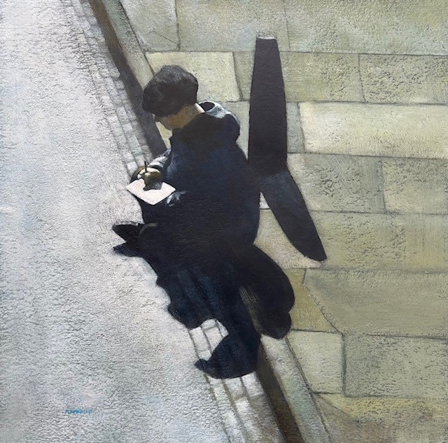 'Young Street Artist' by artist Peter Nardini
