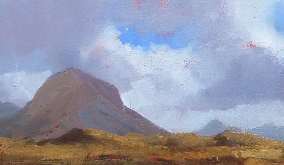 'Cuillins Landscape Study' by artist George Noakes