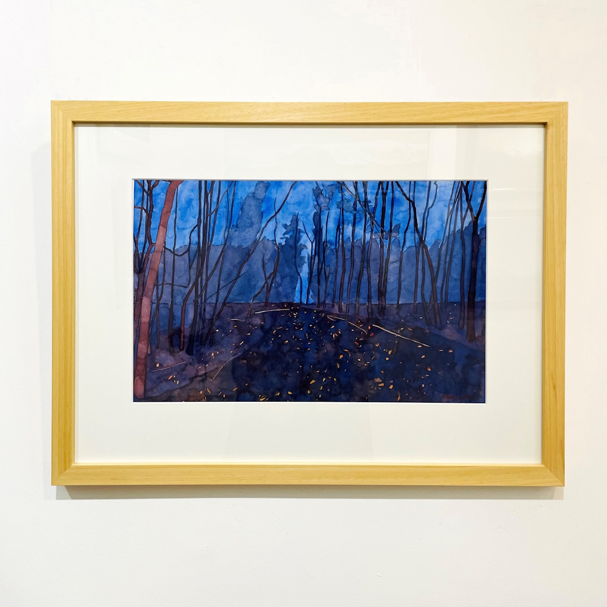 'Dusk in the Forest' by artist Katy Ellis