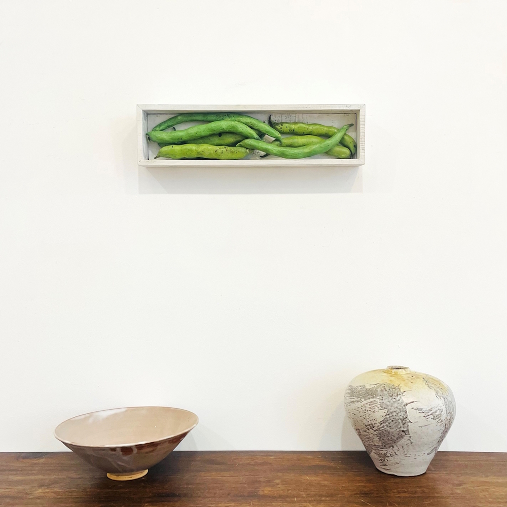 'The Pantry – Broad Beans' by artist Diana Tonnison