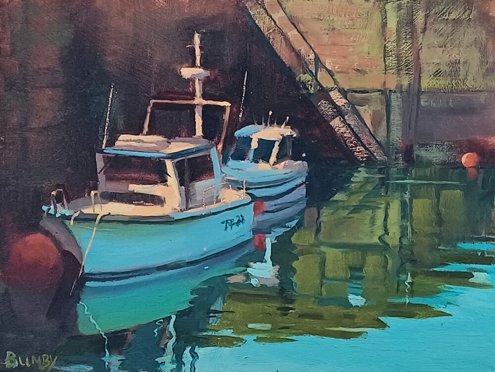 'Waiting for High Tide' by artist Pamela Bumby