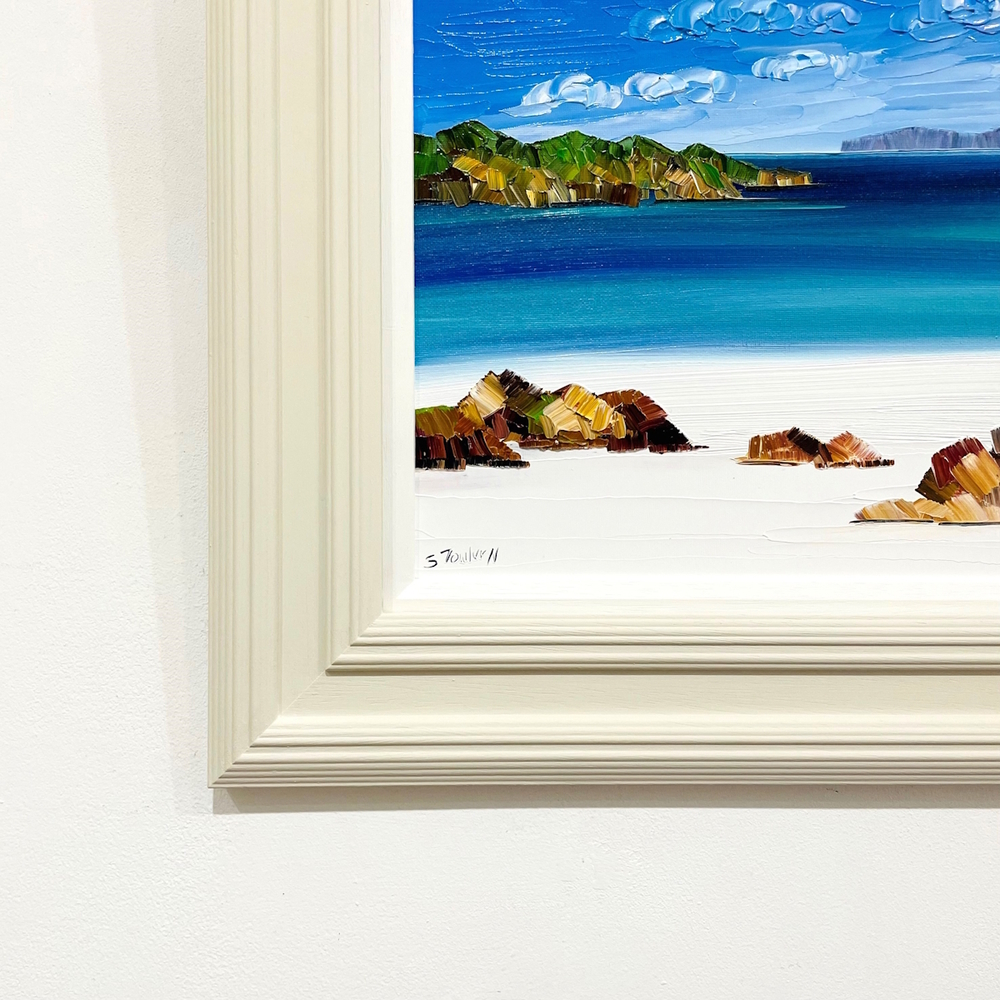 'Beach Rocks, Iona' by artist Sheila Fowler