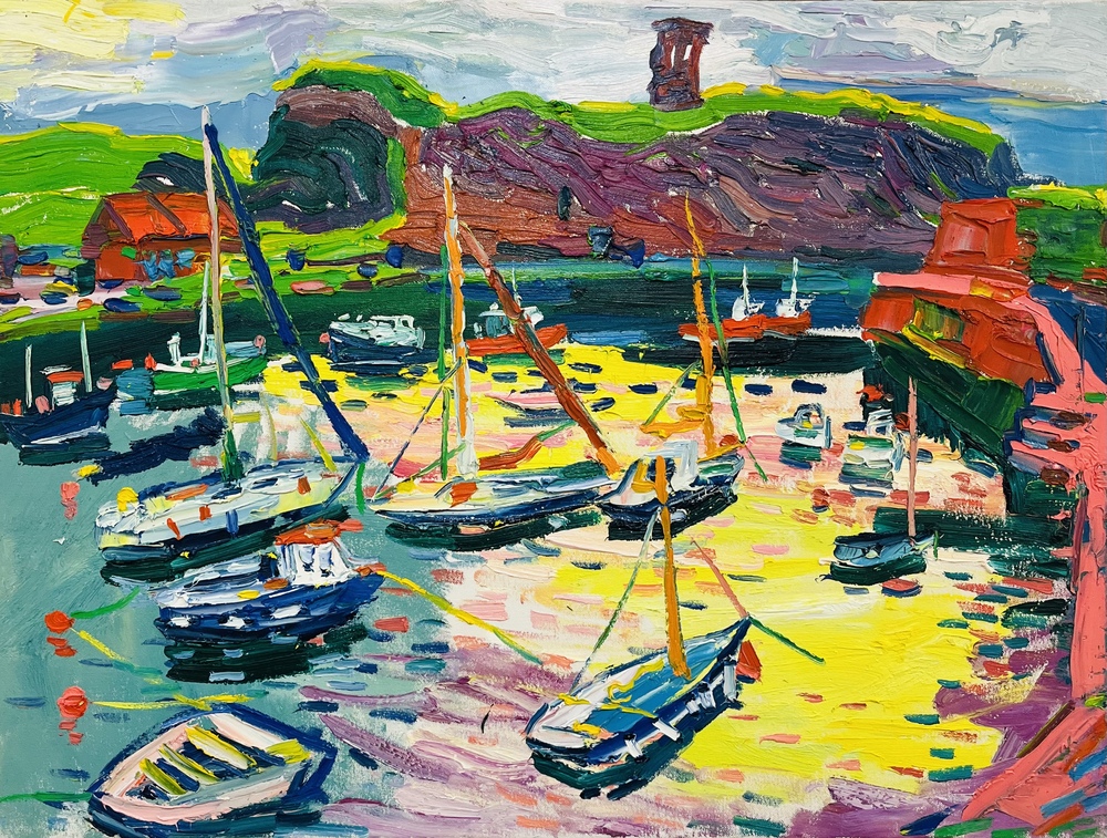 'Dunbar Harbour' by artist Shamil Ramazanov