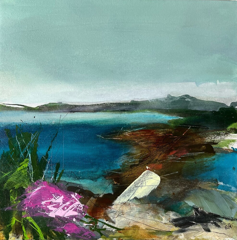 'Colours of the Coast, Skye' by artist Ruth Gillbanks