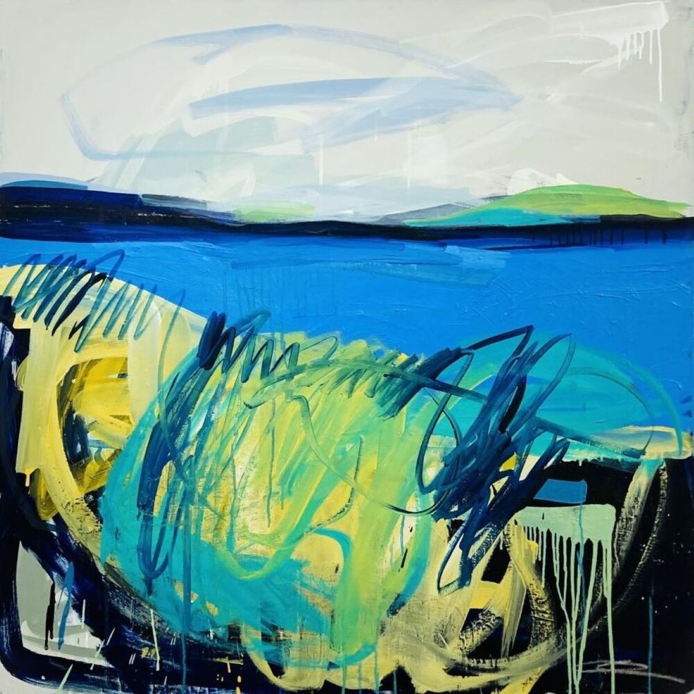 'Sea Landscape' by artist Elaine Wilson